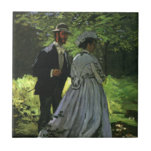 Carreau Les Promeneurs, alias Les Flâneurs par Claude Mone