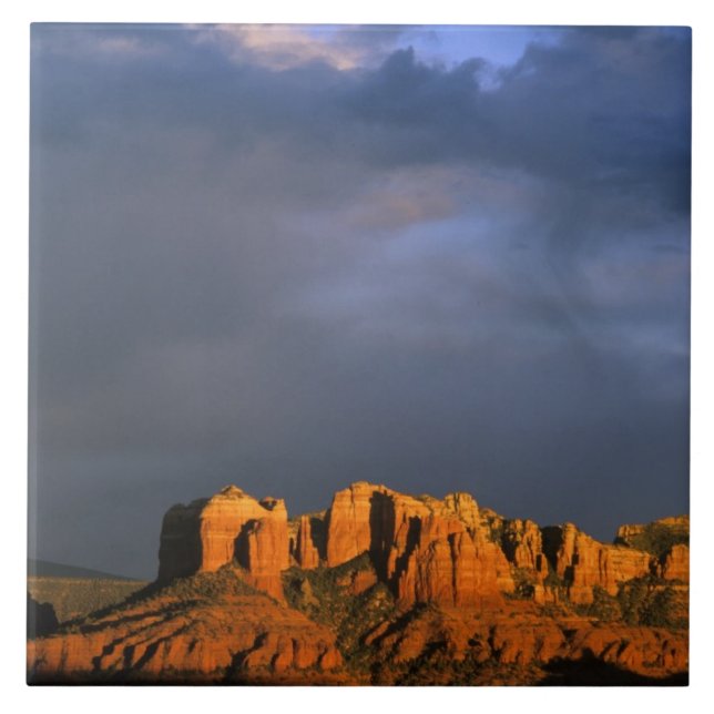 Carreau Les Rochers de la cathédrale de Sedona en Arizona (Devant)