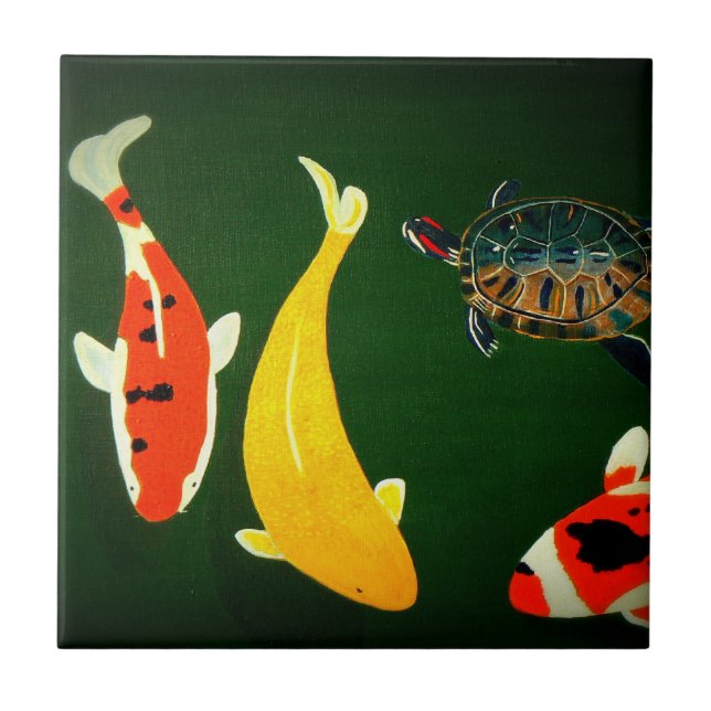 Carreau L'étang paisible (Devant)