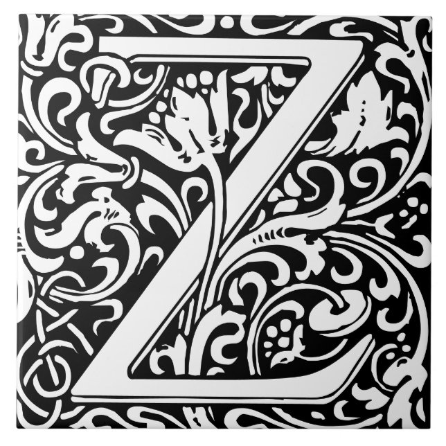 CARREAU LETTRE MONOGRAPHIQUE ALLOUAIRE Z (Devant)