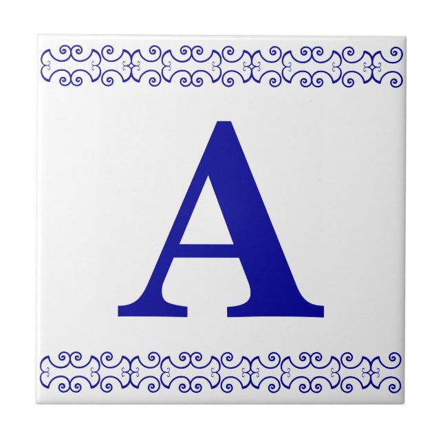 Carreau LETTRE Victorienne Tile (Devant)