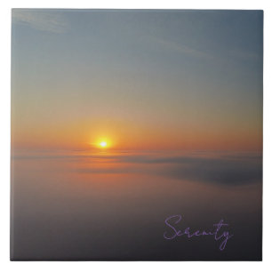 Carreau Levée de soleil de Foggy et Serene