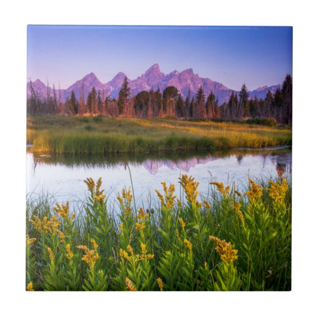 Carreau Lever de soleil de Teton (Devant)