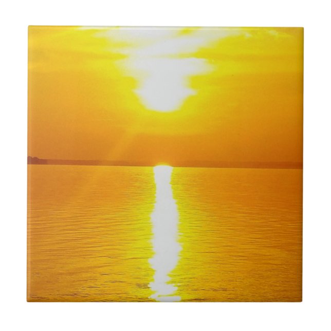 Carreau Lever de soleil ou coucher du soleil ? (Devant)