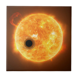 Carreau L'Exoplanet Wasp-107b Est Un Géant De Gaz