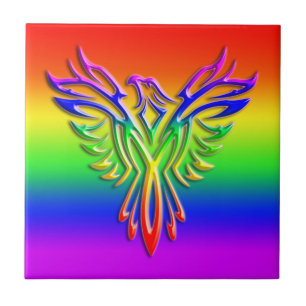 Carreau LGBT Rainbow Pride Phoenix Rising