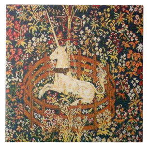 Carreau licorne captive
