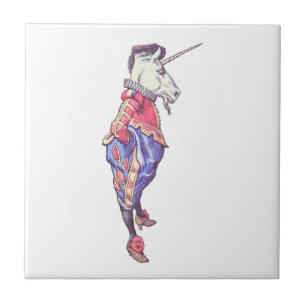 Carreau Licorne du pays des merveilles