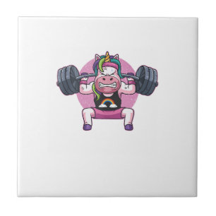 Carreau Licorne Squat Musculation Fitness Entraînement Gym
