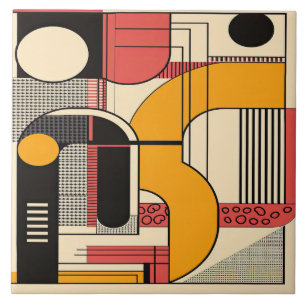 Carreau Lignes intemporelles Art minimaliste Tradition mod