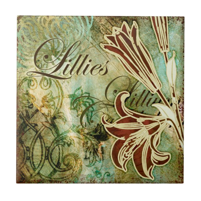 Carreau Lillies (Devant)