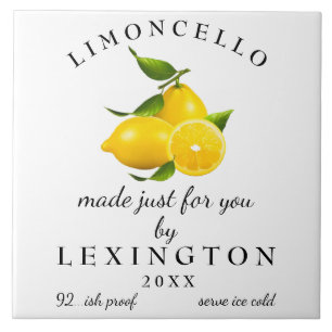 Carreau Limoncello fait maison 