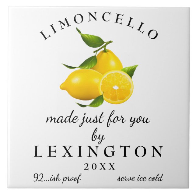 Carreau Limoncello fait maison  (Devant)