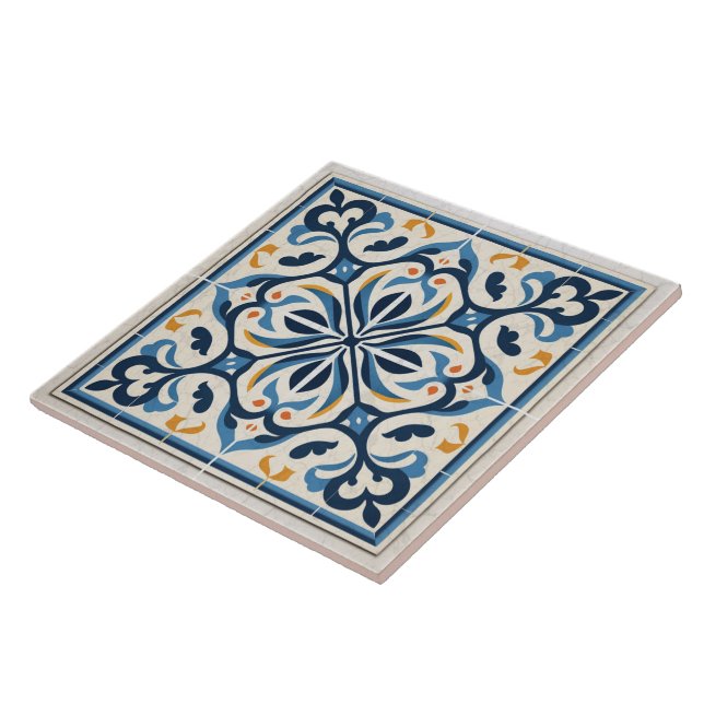 Carreau L'Inde traditionnelle L'art ornemental traditionne (Côté)