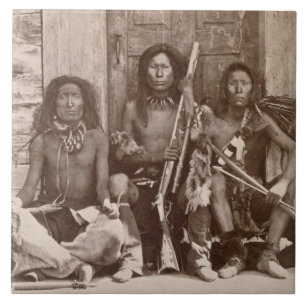 Carreau L'Indien trois brave, photographié par l'anglais