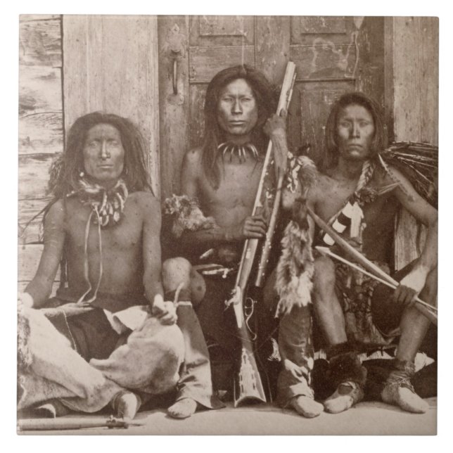 Carreau L'Indien trois brave, photographié par l'anglais (Devant)