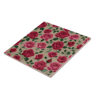Carreau Linge de maison rose Belle collection moderne