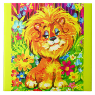 Carreau lion