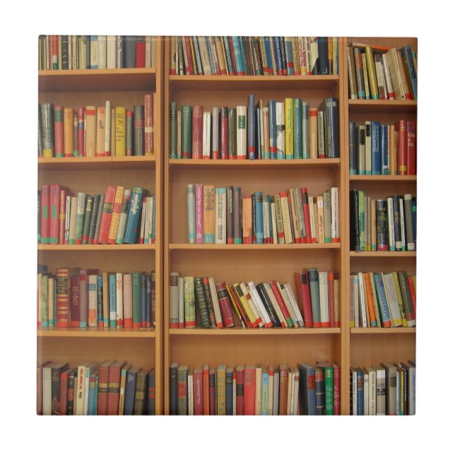 Carreau Livres dans l'étagère (Devant)
