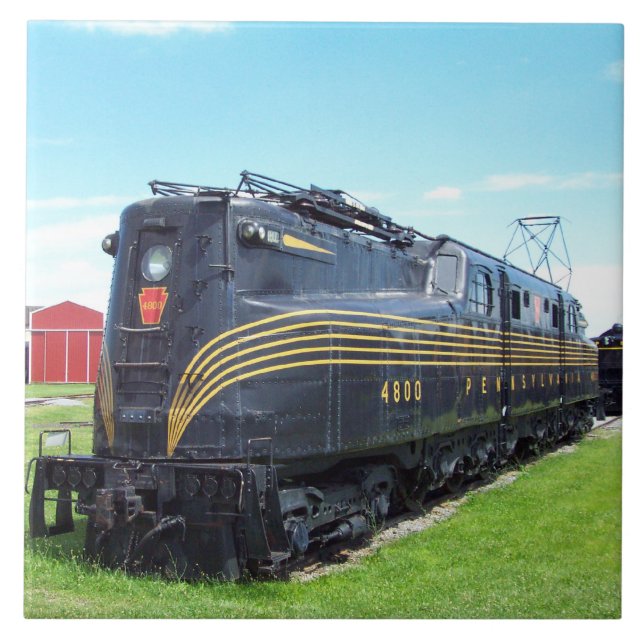 Carreau Locomotive GG-1 #4800 de chemin de fer de la (Devant)