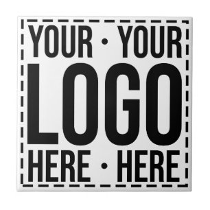 Carreau Logo d'entreprise personnalisé Entreprise Cool mod