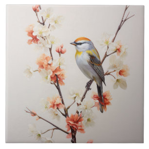 Carreau L'oiseau d'été