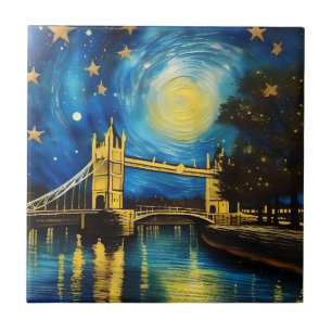 Carreau London Bridge Acrylique Art,