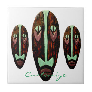 Carreau Long Tonnerre de Masque Tiki