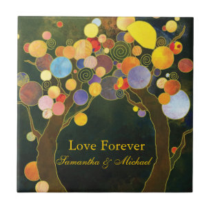 Carreau Love Forever Mariage Anniversaire Keepsaké