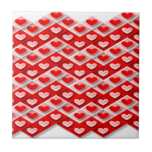Carreau Love Heart Motif