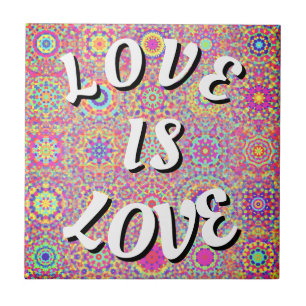 Carreau Love Is Love Fierté