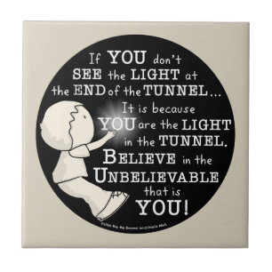 Carreau Lumière dans le tunnel