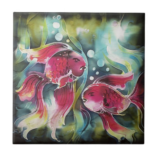 Carreau Luminosité du poisson d'or