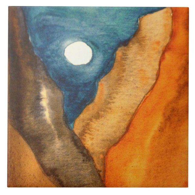 Carreau Lune de canyon (Devant)