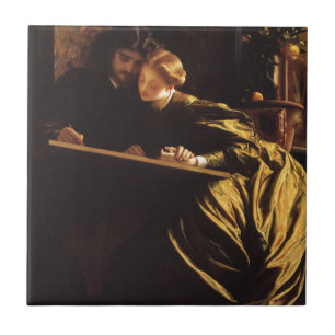 Carreau Lune de miel du peintre par Lord Frederic Leighton