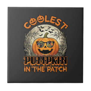 Carreau Lunettes de soleil hallowen effrayantes de champ d