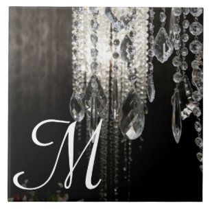 Carreau Lustre en cristal Chic Glas Monogramme Carrelage