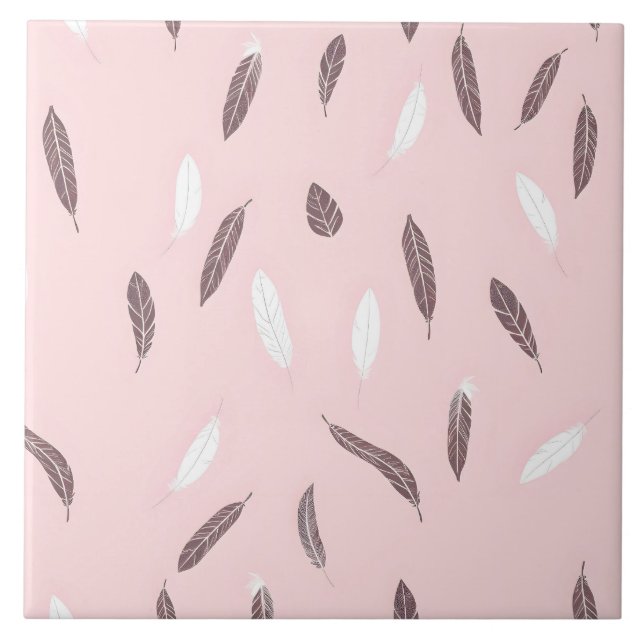 Carreau Luxury Popular Feathers Boho Collection (Devant)