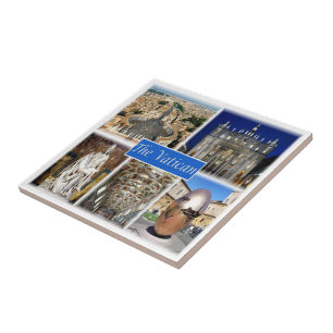 Carreau LZO004 LE VATICAN, Latium, Italie,