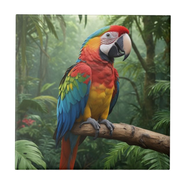 Carreau Macaw Parrot (Devant)