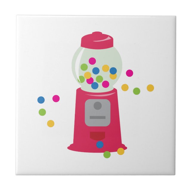 Carreau Machine de bubble-gum (Devant)