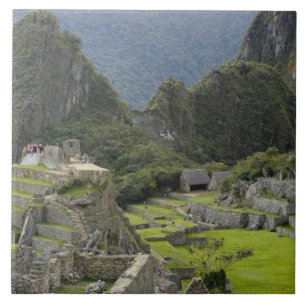 Carreau Machu Picchu, ruines de la ville inca, Pérou.2