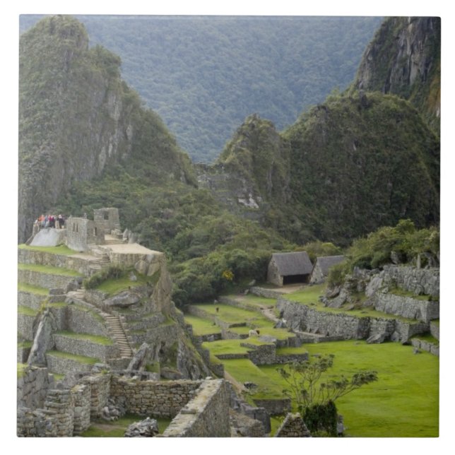 Carreau Machu Picchu, ruines de la ville inca, Pérou.2 (Devant)