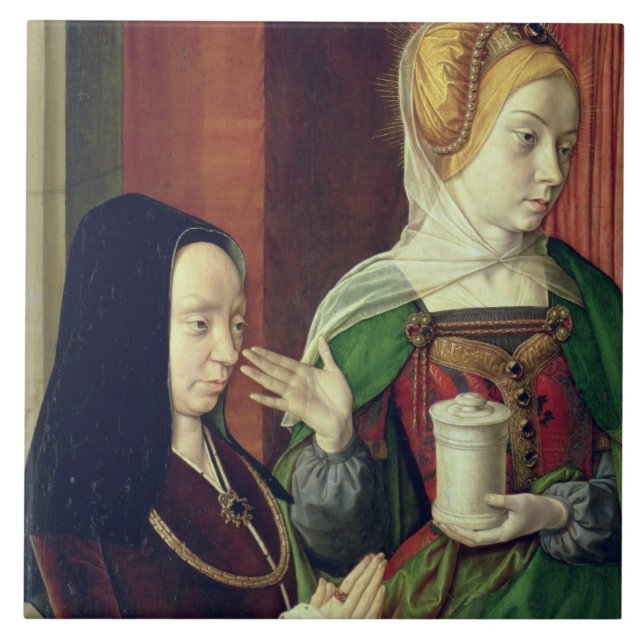 Carreau Madeleine de la Bourgogne s'est présentée par St (Devant)