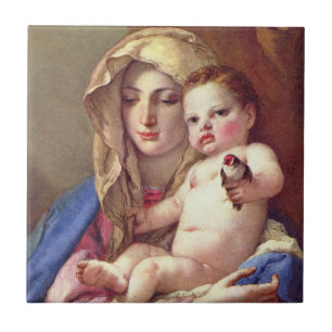 Carreau Madonna du chardonneret