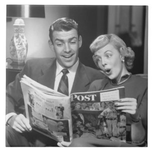 Carreau Magazine de lecture de couples