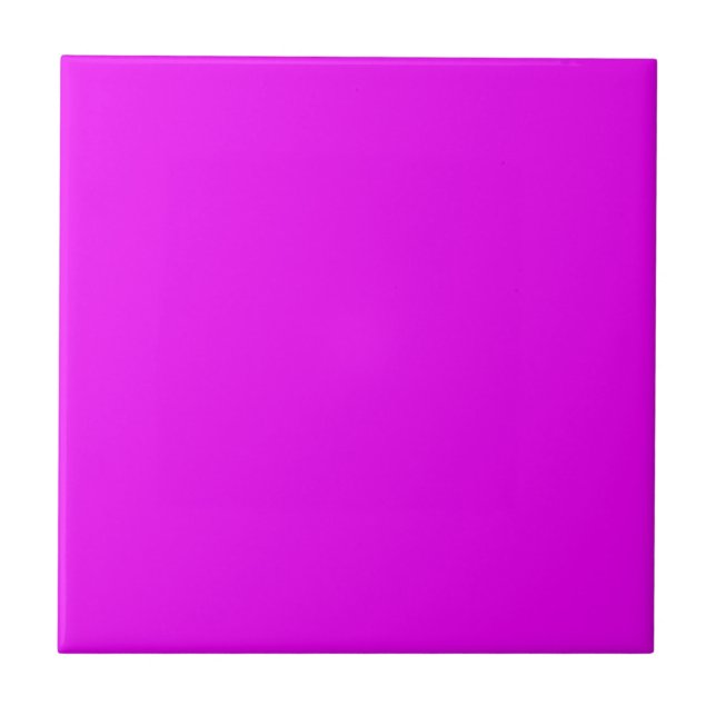 Carreau Magenta lumineux (Devant)