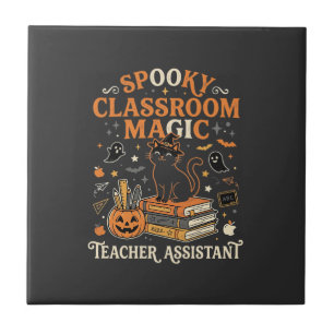 Carreau Magie de classe à Halloween