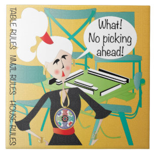 Carreau Mah Jongg Dit Que Le Choix Est En Avant