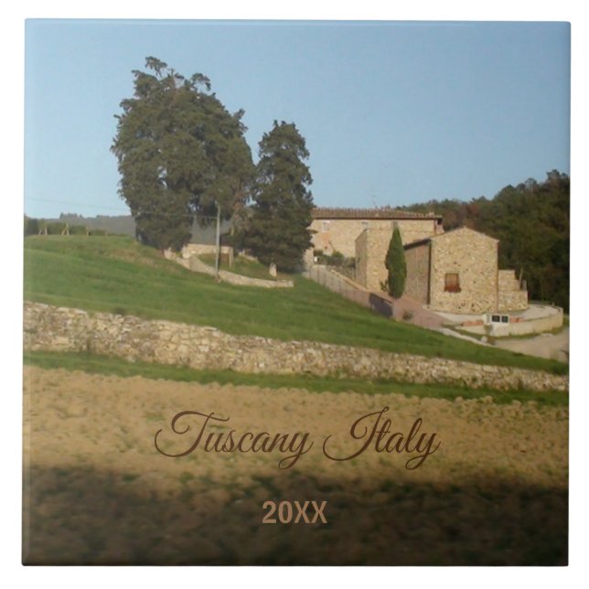 Carreau Maison rustique Toscane Italie photo Carrelage en  (Devant)